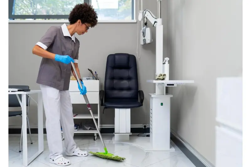 Healthcare cleaning services
