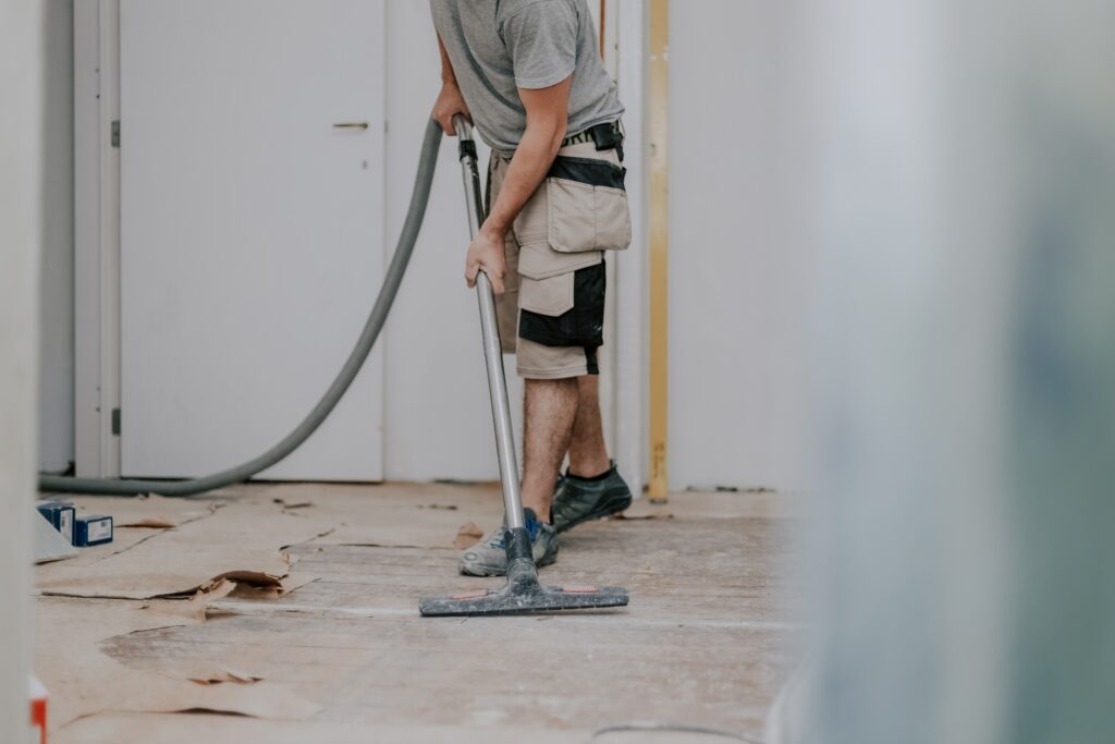 After builders cleaning London coverage map with boroughs
